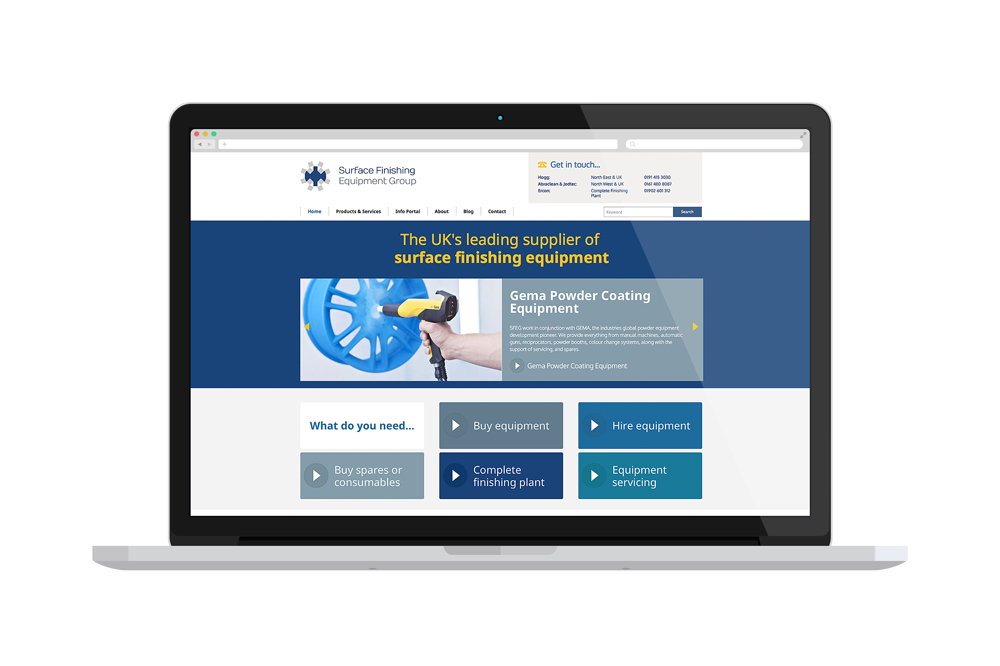 Hero Image for Content Managed Websites